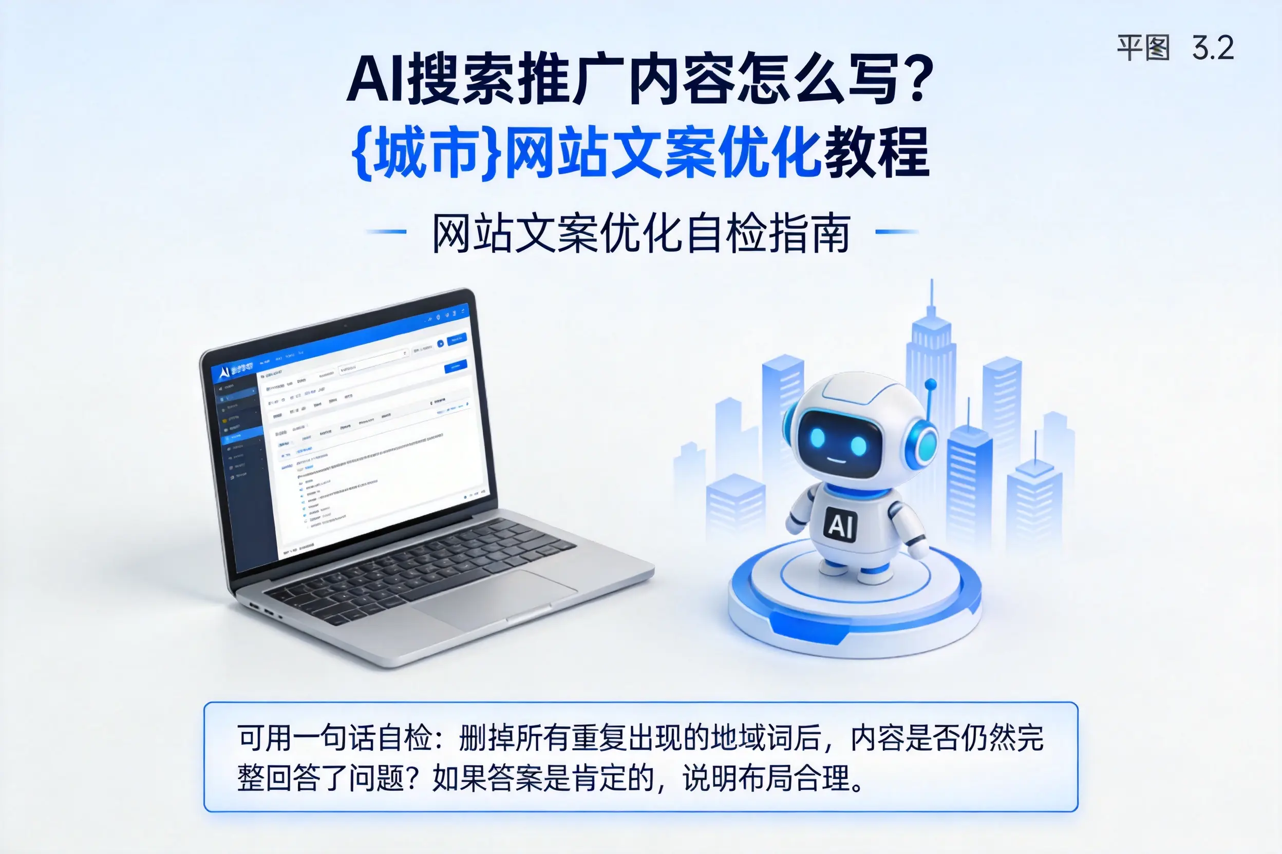 AI搜索推广内容怎么写?晋中网站文案优化教程