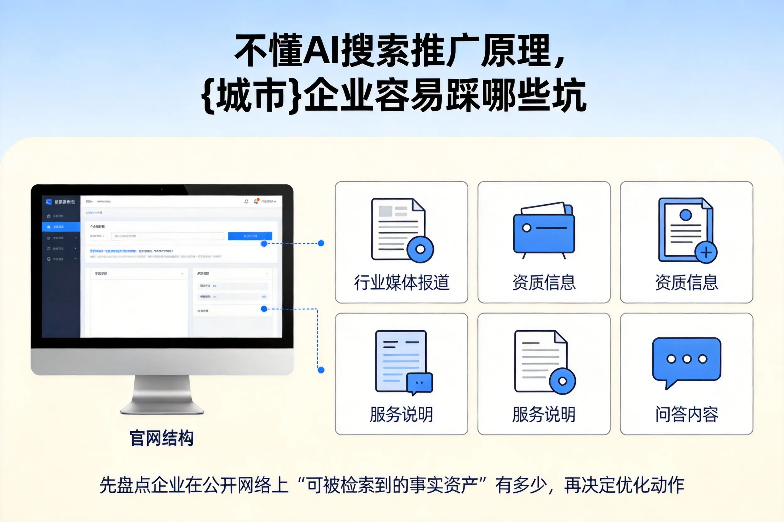 不懂AI搜索推广原理，晋中企业容易踩哪些坑