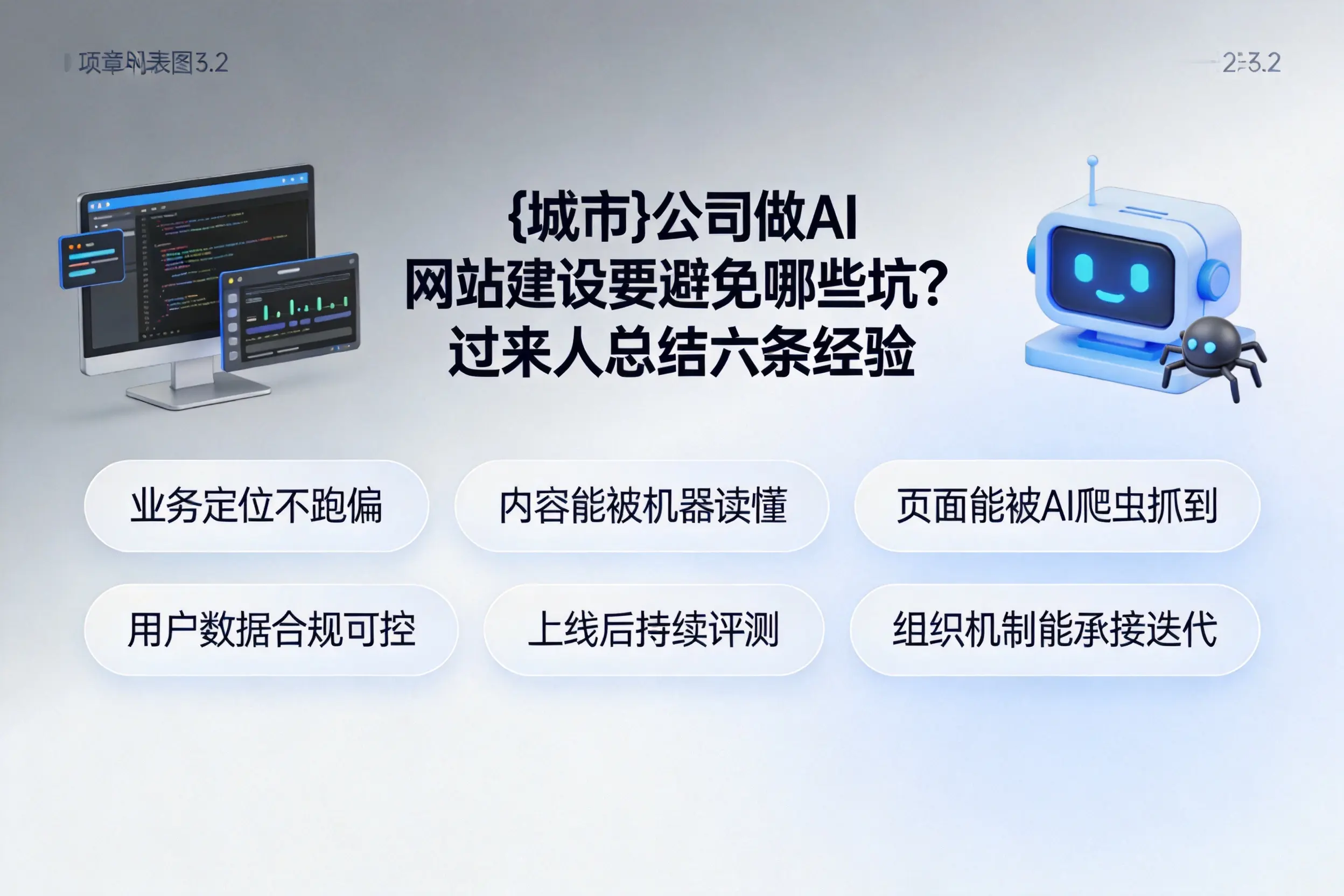 晋中公司做AI网站建设要避免哪些坑?过来人总结六条经验