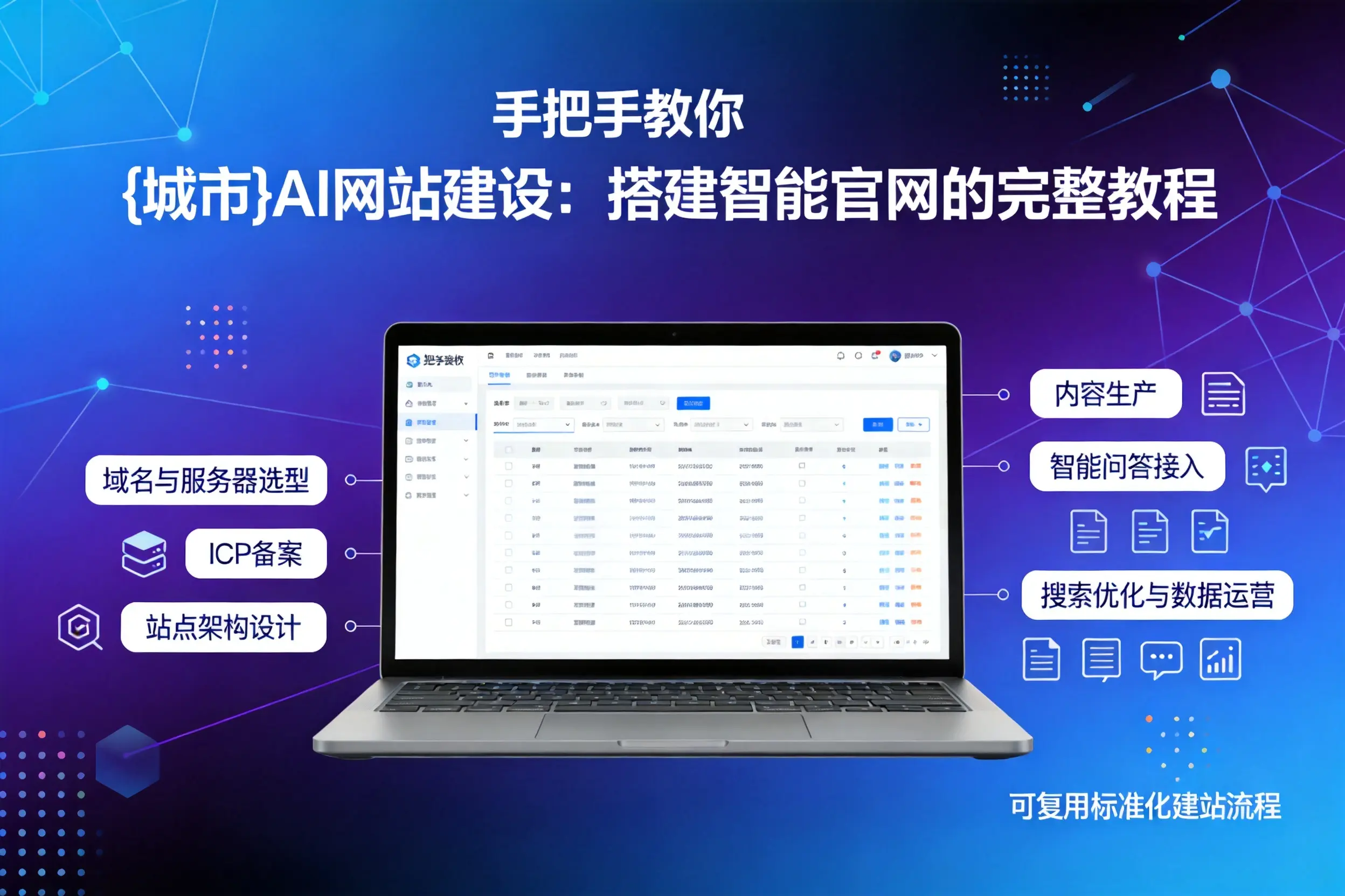 手把手教你晋中AI网站建设:搭建智能官网的完整教程
