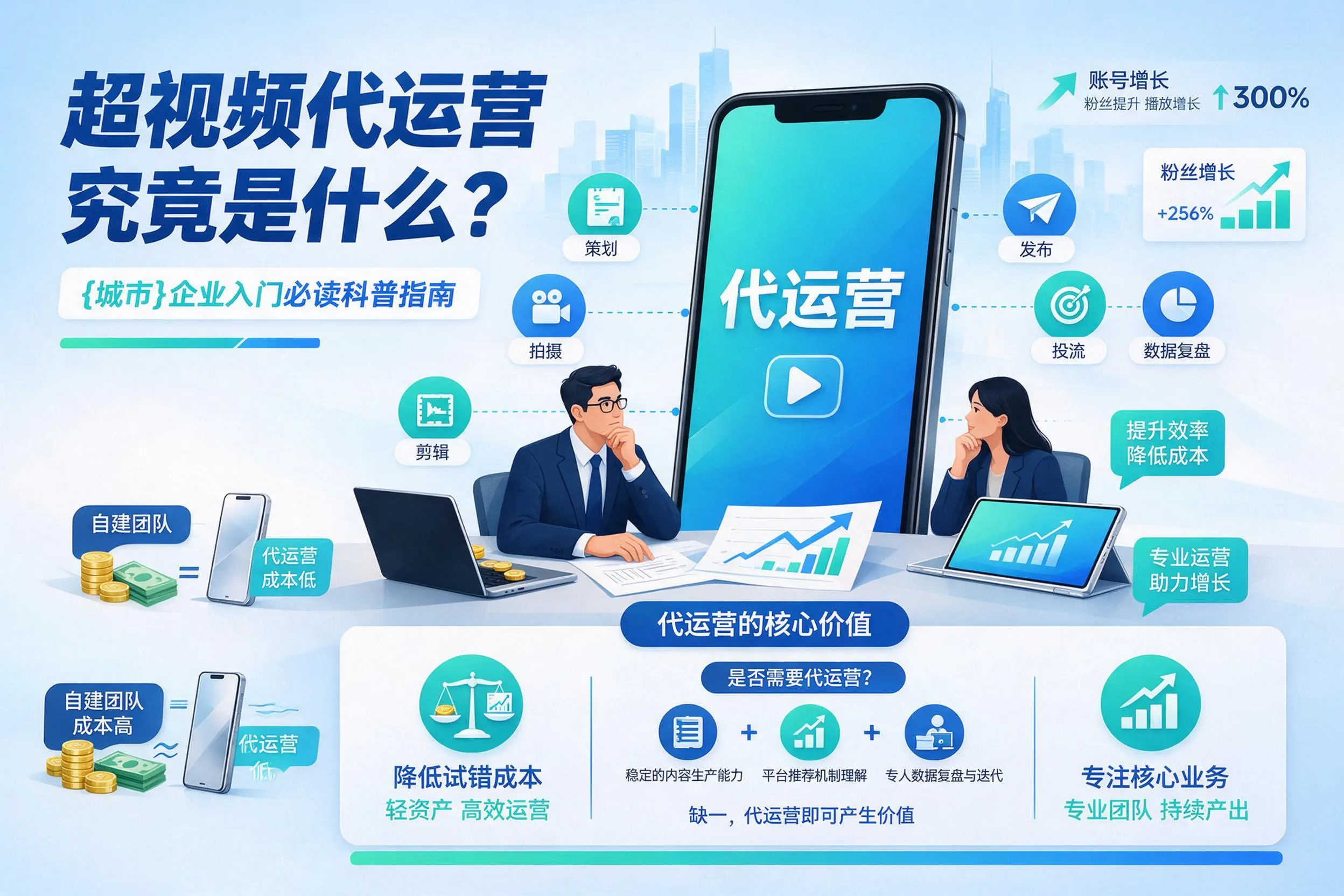短视频代运营究竟是什么？晋中企业入门必读科普指南