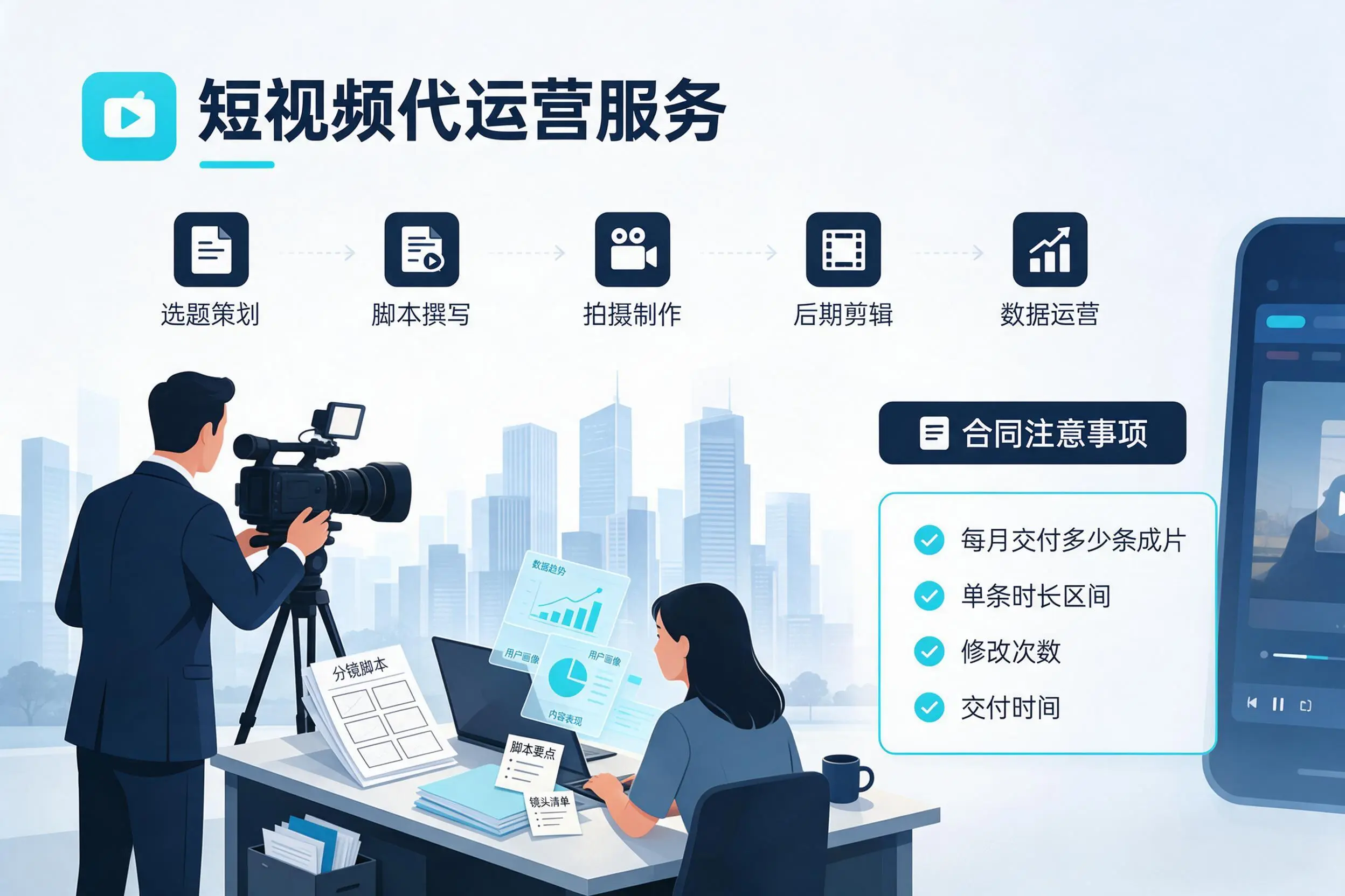 短视频代运营包含哪些服务？晋中企业常见问题科普
